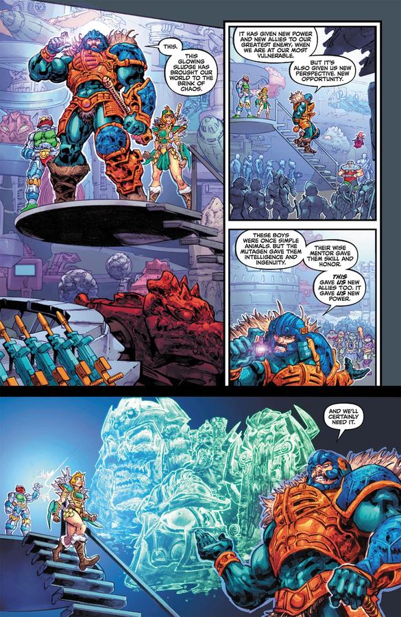 Masters of the Universe/Teenage Mutant Ninja Turtles: Turtles of Grayskull US - Paperback / softback