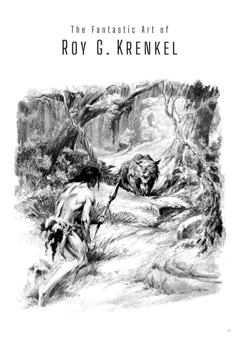 The Fantastic Art of Roy G. Krenkel US - Hardback