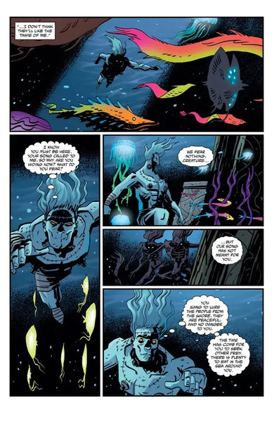 Frankenstein: New World Volume 2--The Sea of Forever US - Hardback
