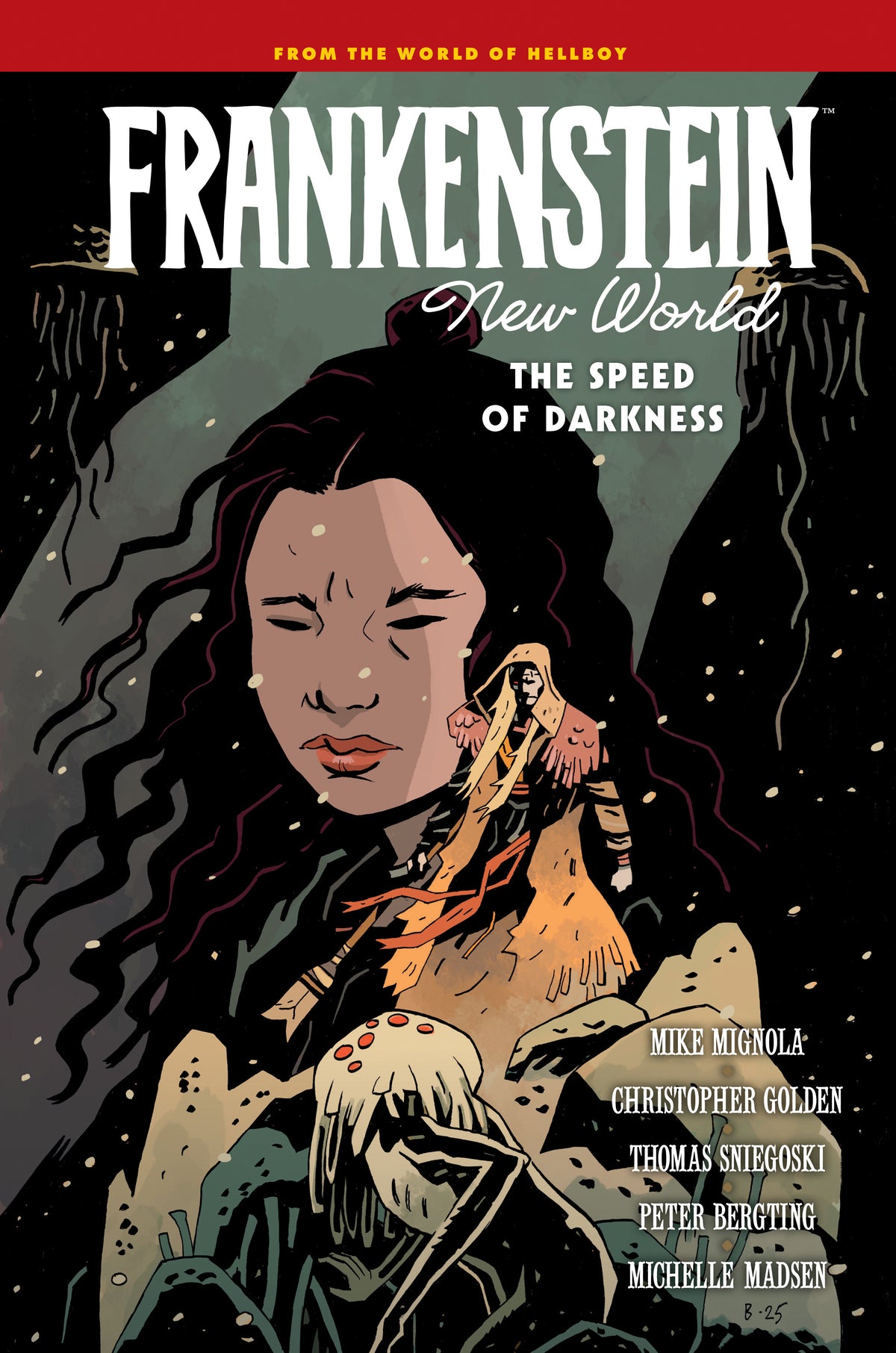 Frankenstein: New World Volume 3--The Speed of Darkness cover (ISBN 9781506745923)