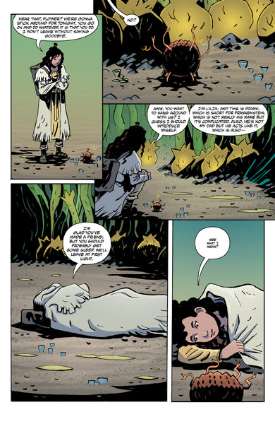 Frankenstein: New World Volume 3--The Speed of Darkness interior 2 (ISBN 9781506745923)