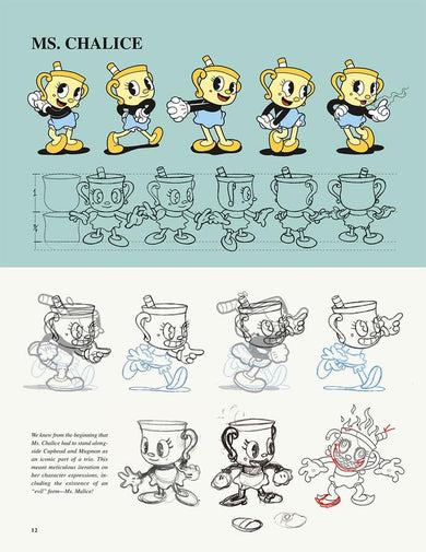 The Art of Cuphead: The Delicious Last Course US - Hardback