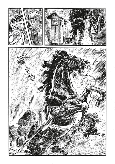 Lone Wolf and Cub Deluxe Edition Volume 4 interior 4 (ISBN 9781506747644)