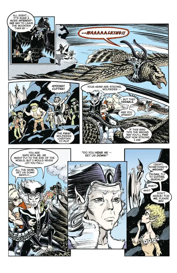 ElfQuest: The Original Quest: Book 3--Wolf Blood Caged US - Hardback