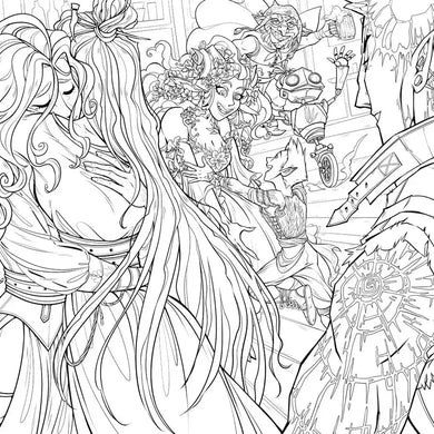 Critical Role: Bells Hells Coloring Book US - Paperback / softback