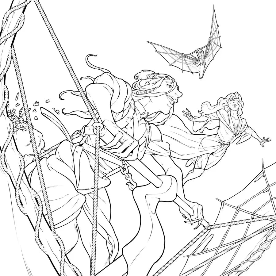 Critical Role: Bells Hells Coloring Book US - Paperback / softback
