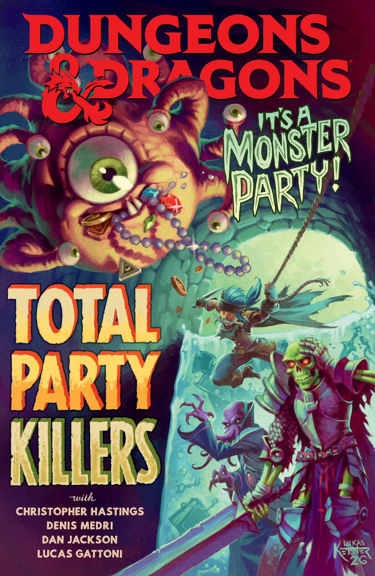 Dungeons & Dragons: Total Party Killers cover (ISBN 9781506749327)