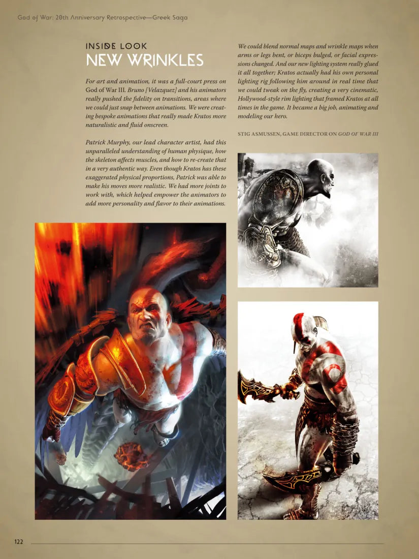 God of War: 20th Anniversary Retrospective US - Hardback