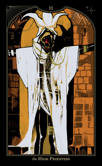 Cyberpunk 2077: Tarot Deck & Guidebook interior 1 (ISBN 9781506750071)