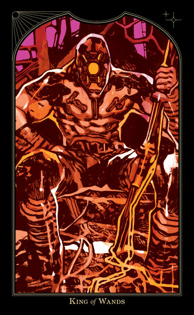 Cyberpunk 2077: Tarot Deck & Guidebook interior 8 (ISBN 9781506750071)