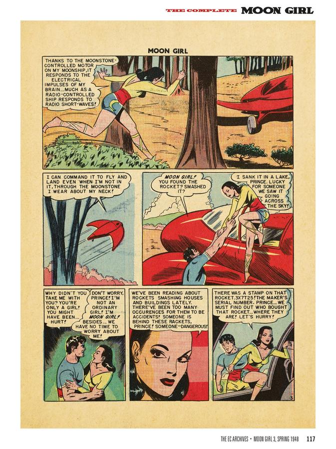 The EC Archives: The Complete Moon Girl US - Hardback