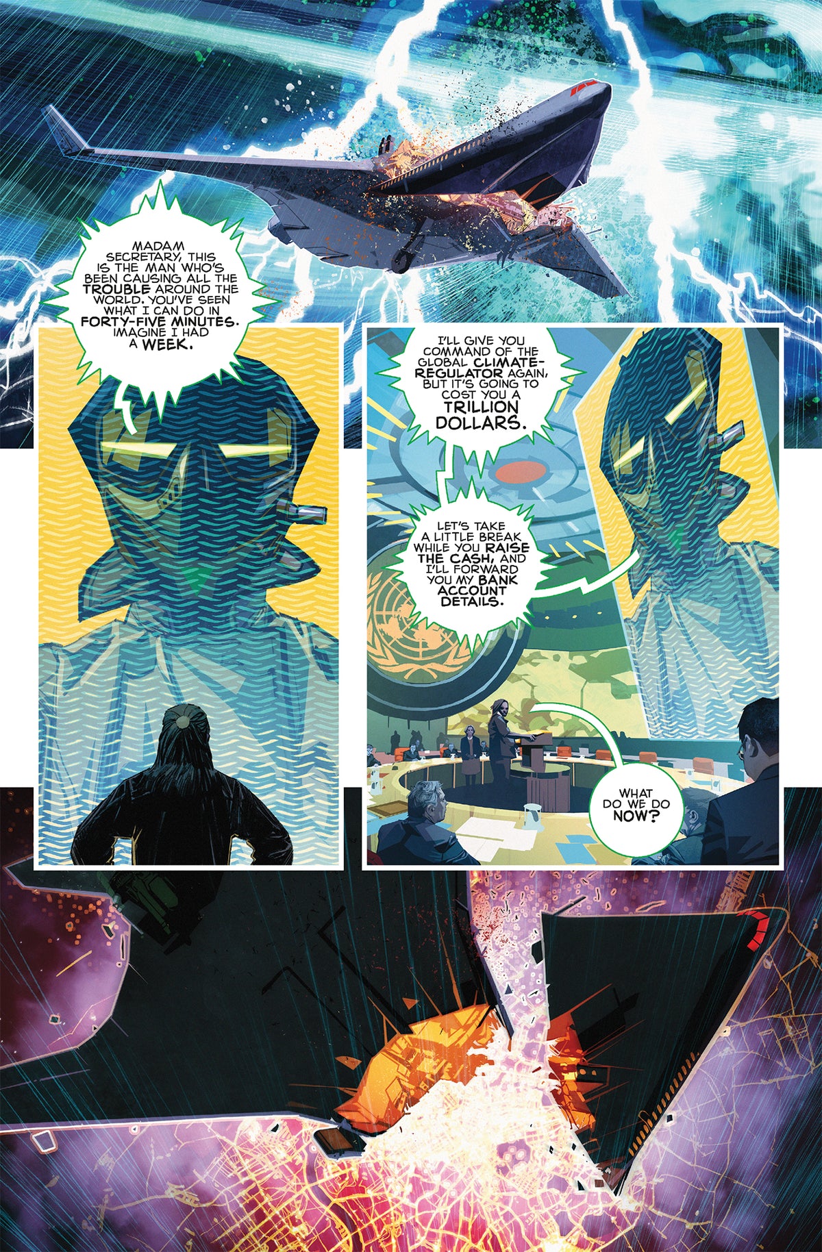 Jupiter's Legacy Library Edition Volume 3 interior 5 (ISBN 9781506752365)