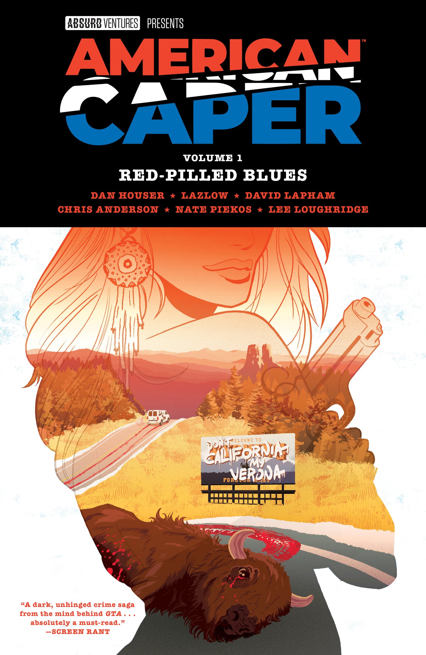 American Caper Volume 1: Red-Pilled Blues-Graphic novel / Comic book / Manga: genres-買書書 BuyBookBook