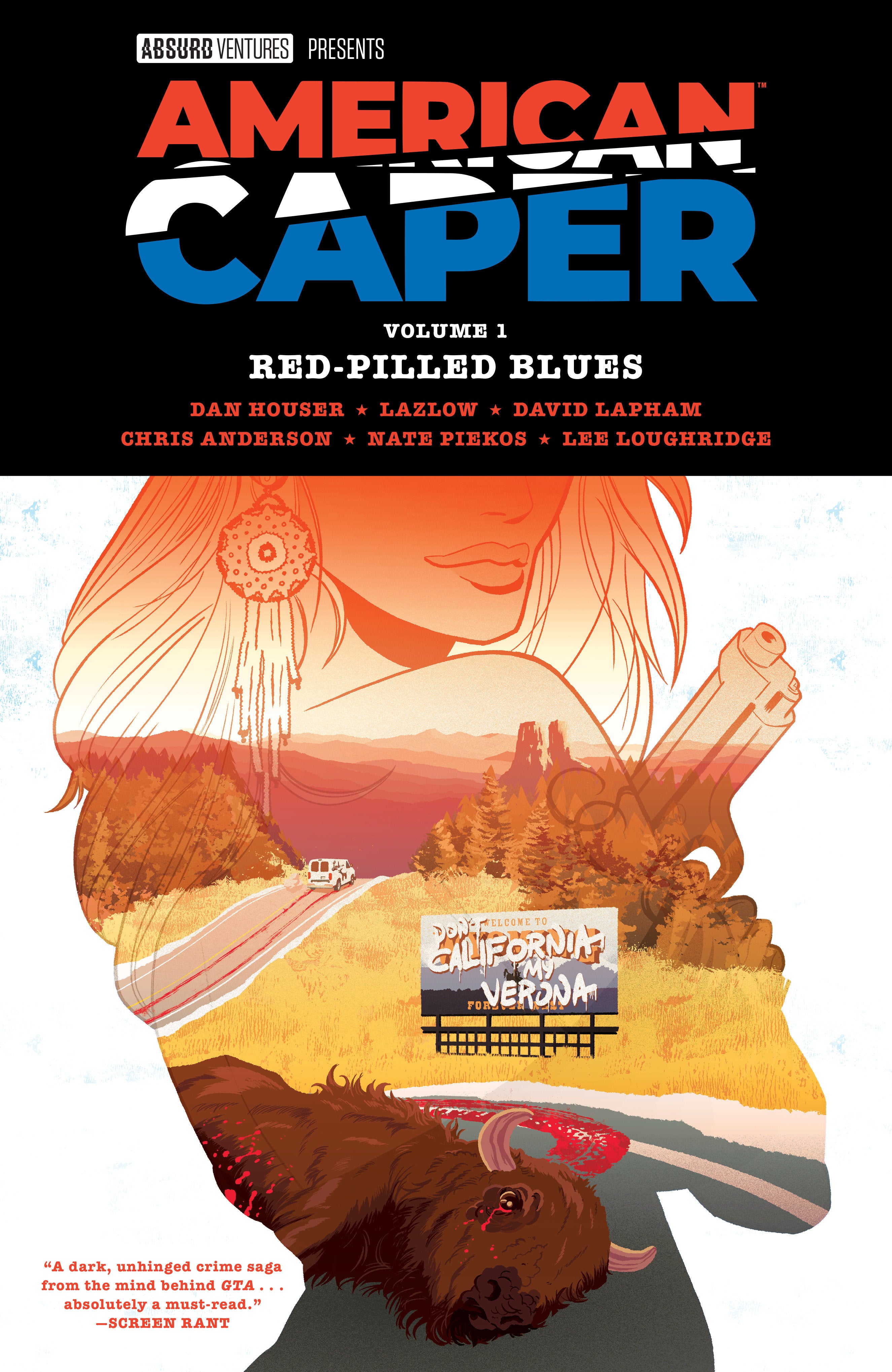 American Caper Volume 1: Red-Pilled Blues-Graphic novel / Comic book / Manga: genres-買書書 BuyBookBook