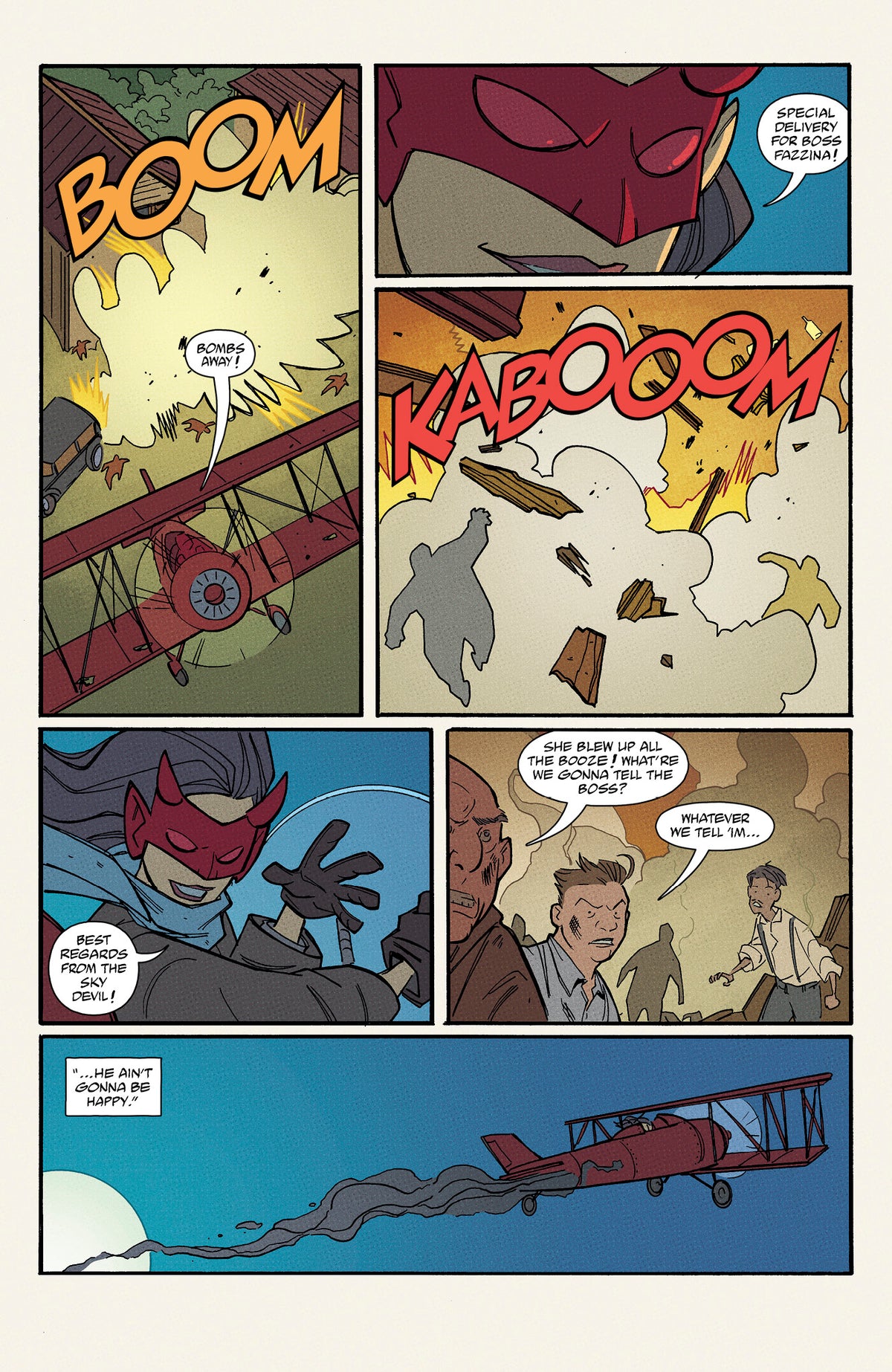 Young Hellboy: Thrilling Sky Adventures interior 3 (ISBN 9781506754826)