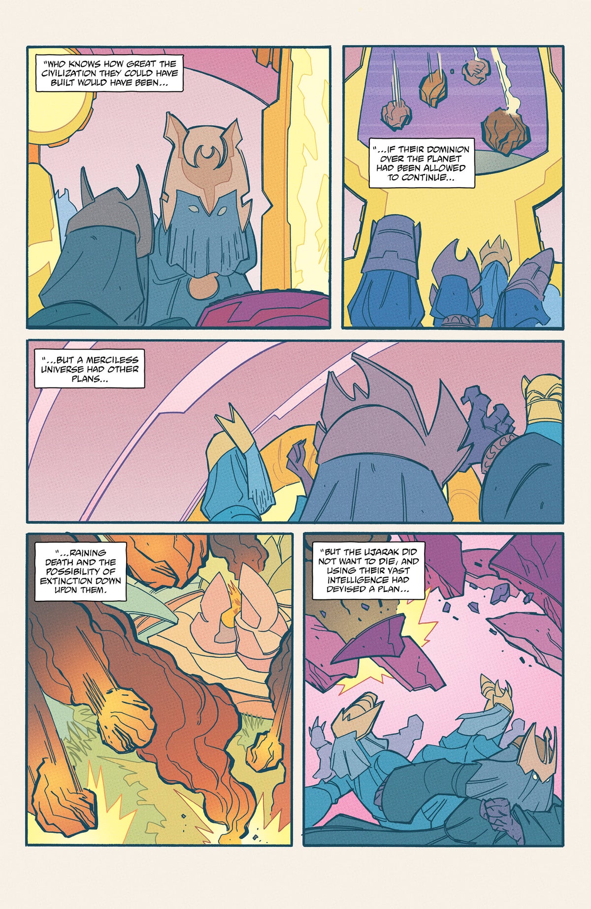 Young Hellboy: Thrilling Sky Adventures interior 8 (ISBN 9781506754826)