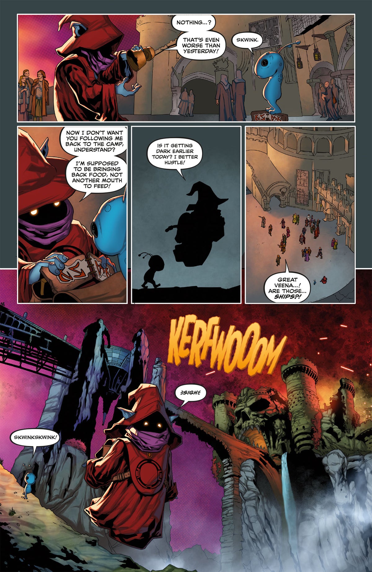 He-Man and the Masters of the Universe: The Wings of Fate interior 4 (ISBN 9781506755922)