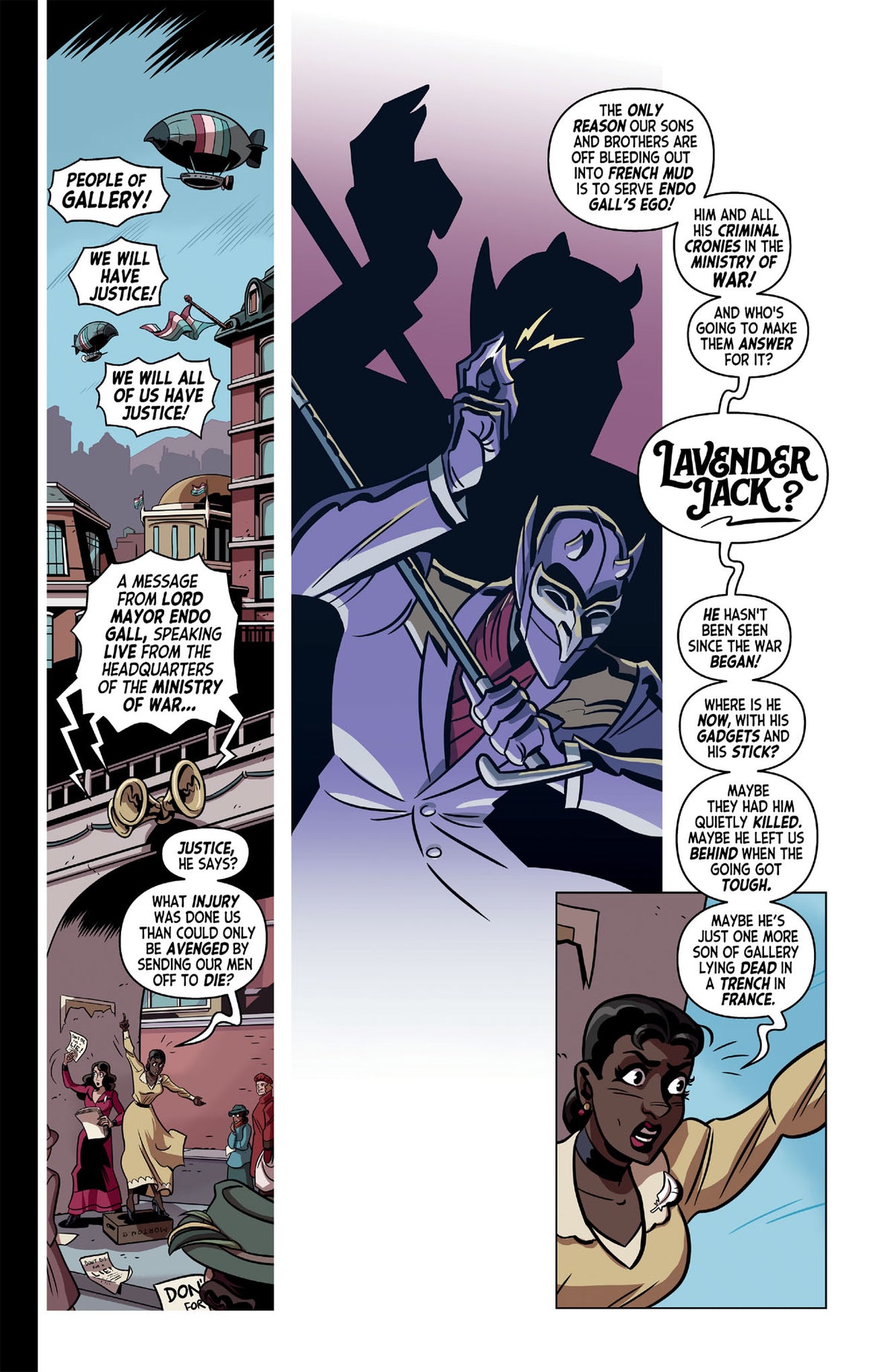 Lavender Jack Volume 3 interior 4 (ISBN 9781506756530)