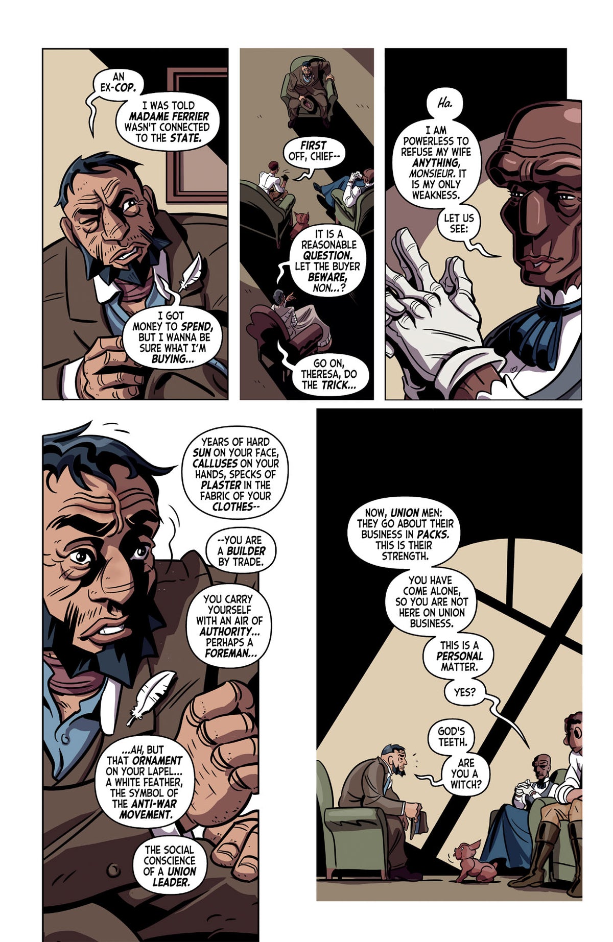 Lavender Jack Volume 3 interior 7 (ISBN 9781506756530)