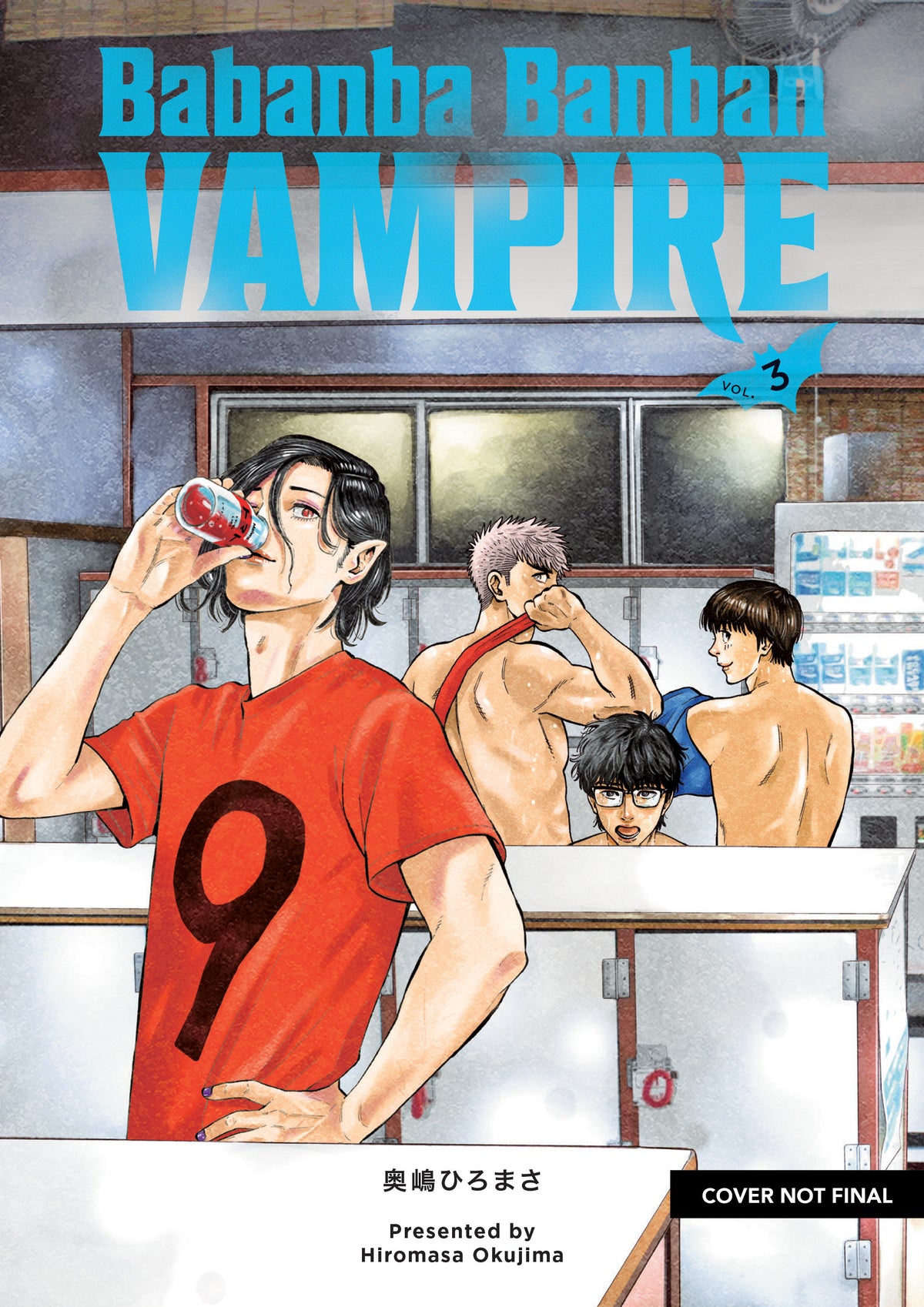 Babanba Banban Vampire Volume 3 cover (ISBN 9781506756615)
