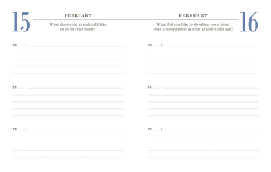 Q&A a Day for Grandparents US - Hardback