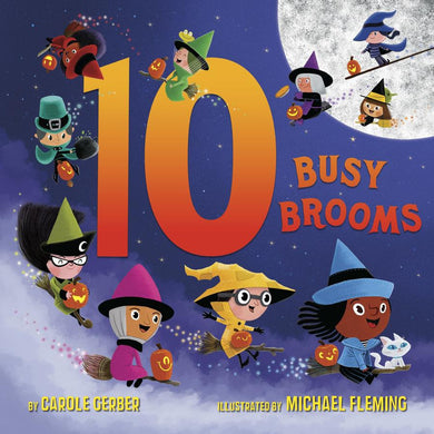 10 Busy Brooms-Children’s / Teenage fiction: General and modern fiction-買書書 BuyBookBook