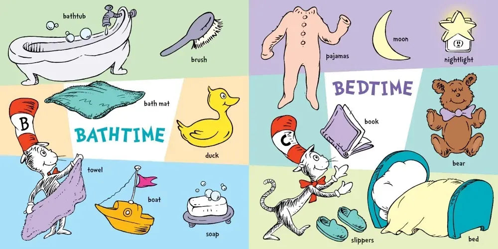Dr. Seuss's 100 First Words US - Board book