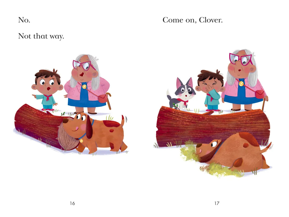 Penny and Clover, Up and Over US - Hardback
