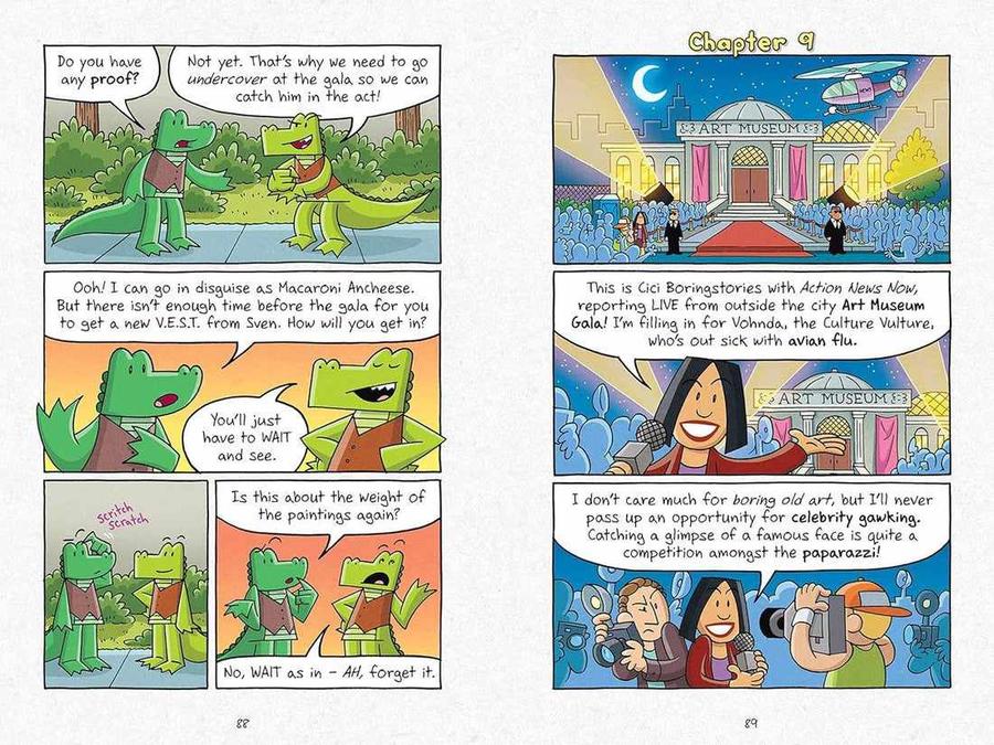 InvestiGators #06 Heist and Seek (正版) (John Patrick Green)-Fiction: 幽默搞笑 Humorous-買書書 BuyBookBook