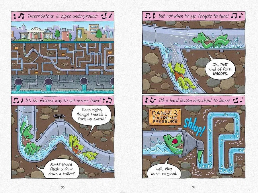 InvestiGators #06 Heist and Seek (正版) (John Patrick Green)-Fiction: 幽默搞笑 Humorous-買書書 BuyBookBook