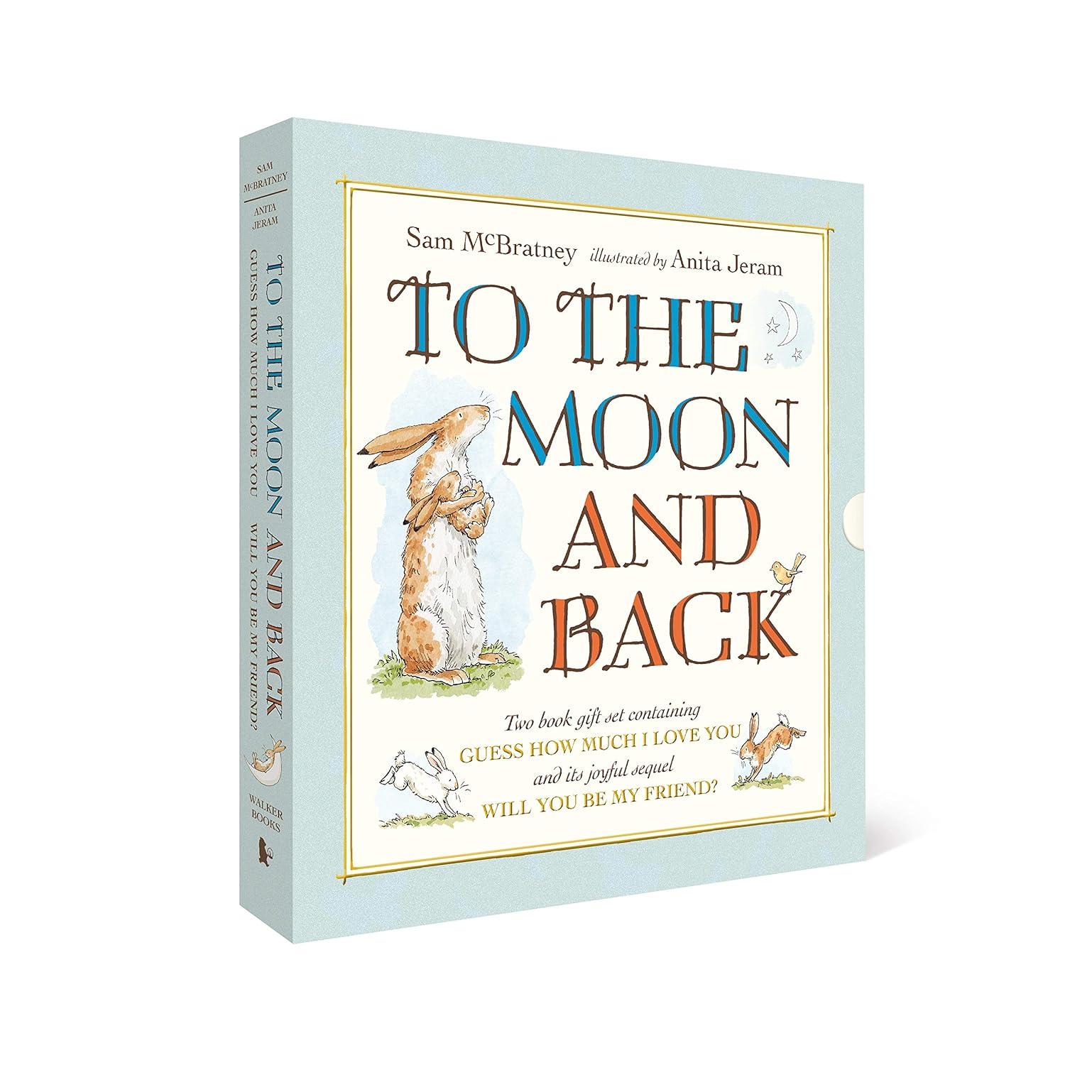 To the Moon and Back Slipcase (Sam McBratney)-Fiction: 歷險科幻 Adventure & Science Fiction-買書書 BuyBookBook