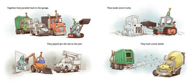The Little Snowplow Wishes for Snow US - Hardback
