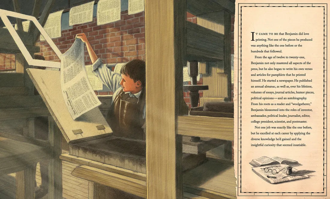 A Ben of All Trades: The Most Inventive Boyhood of Benjamin Franklin US - Hardback