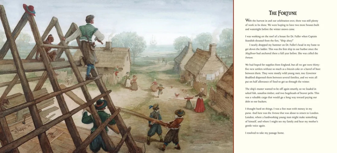 The Boy Who Fell Off the Mayflower, or John Howland's Good Fortune US - Paperback / softback