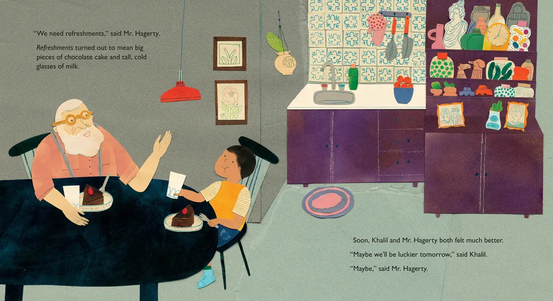 Khalil and Mr. Hagerty and the Backyard Treasures US - Hardback