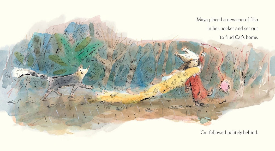 Maya and the Lost Cat US - Hardback