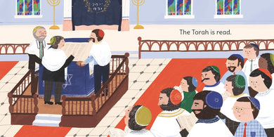 We Go to Shul US - Board book