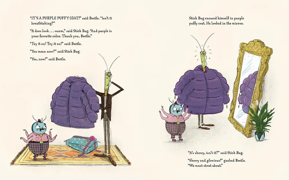 The Purple Puffy Coat US - Hardback