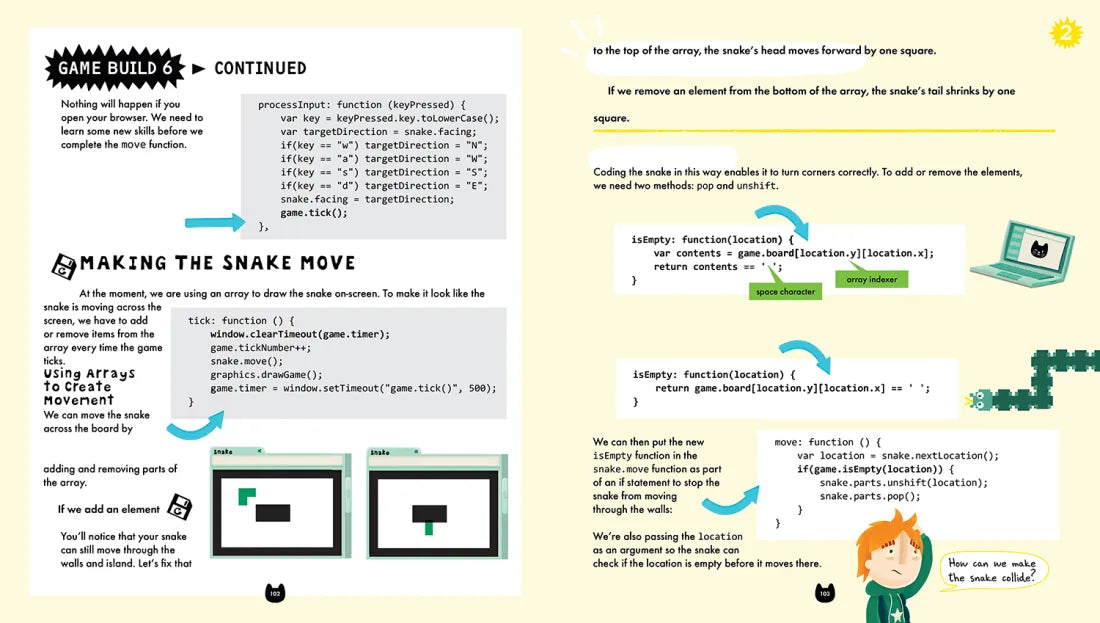 Get Coding 2! Build Five Computer Games Using HTML and JavaScript US - Paperback / softback
