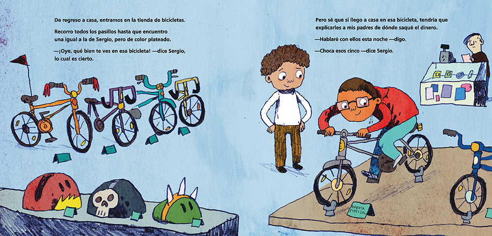 Una bicicleta como la de Sergio interior 2 (ISBN 9781536205657)