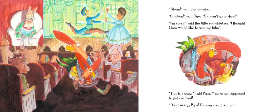 Interrupting Chicken Saves the Nutcracker US - Hardback