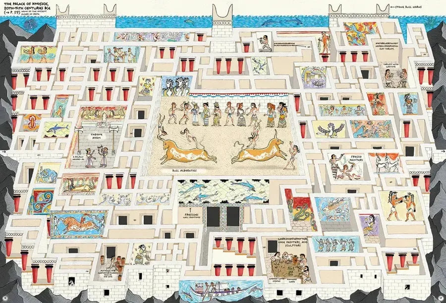 Greek Myths and Mazes US - Hardback