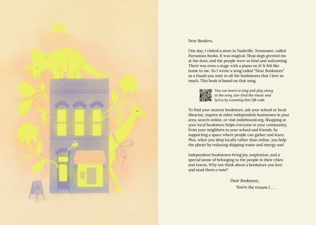 Dear Bookstore US - Hardback