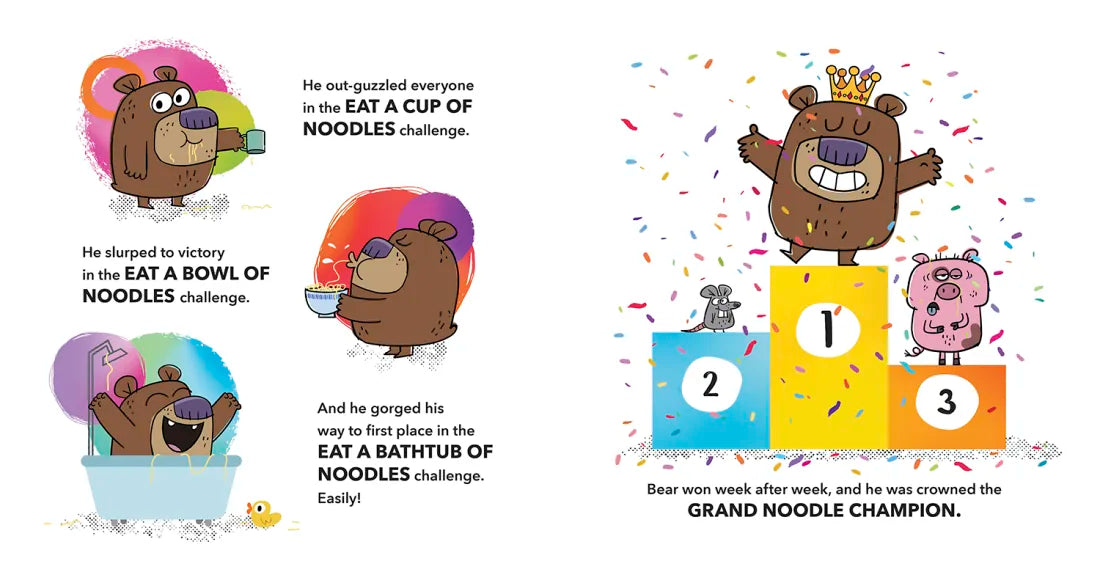 Noodle Bear US - Hardback