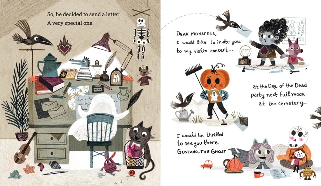 Gustavo, the Shy Ghost US - Hardback