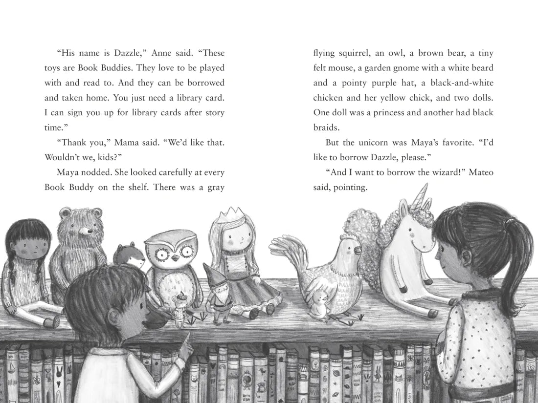 Book Buddies: Dazzle Makes a Wish US - Hardback