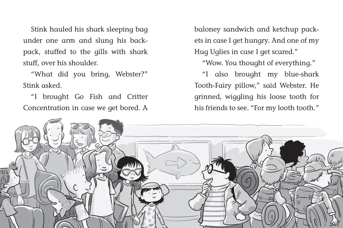 Stink and the Shark Sleepover US - Paperback / softback