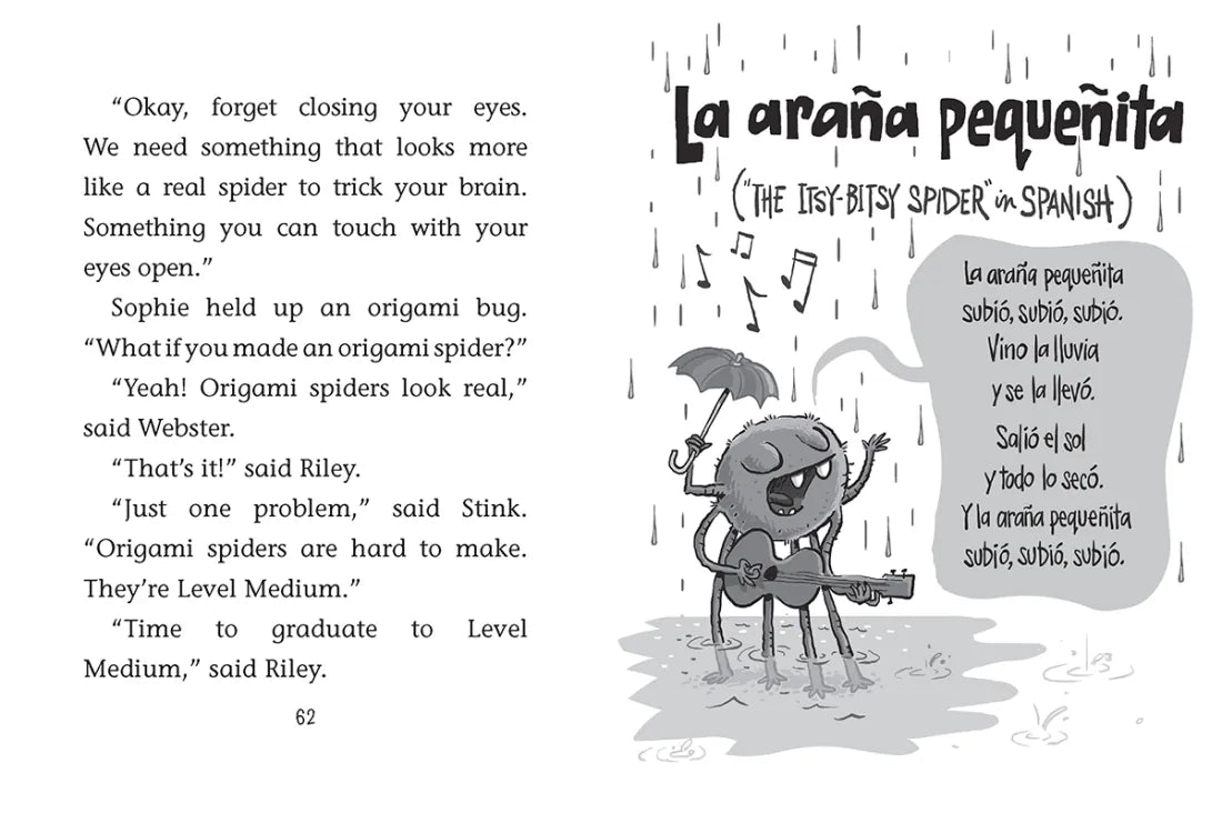 Stink and the Hairy Scary Spider US - Paperback / softback