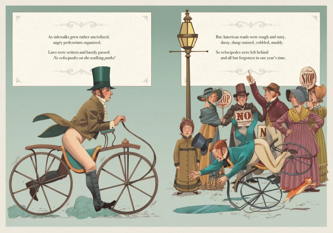 Birth of the Bicycle: A Bumpy History of the Bicycle in America 1819–1900 US - Hardback