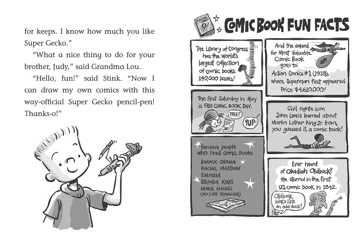 Stink: Superhero Superfan US - Hardback